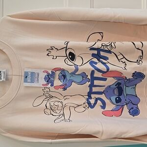 Disney Stitch Artwork By Steve Thompson Plus Size New W Tags Primark Sweatshirt